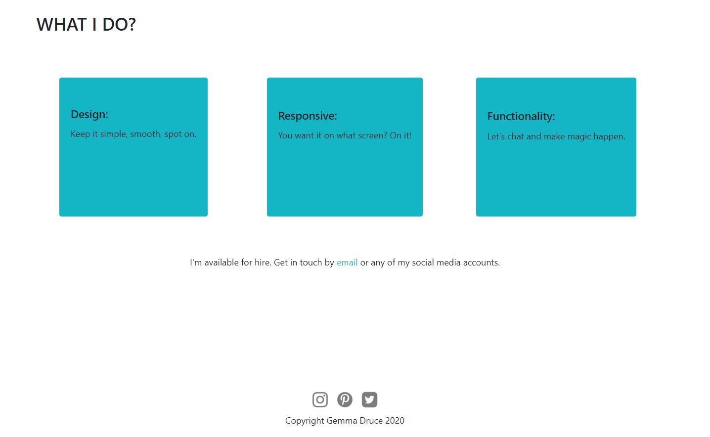 I'm in the process of building my new portfolio in PHP, JQuery and MySQL using the MVC structure. Here's a sneak peak.